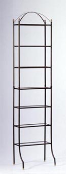Reeded Towel Shelf